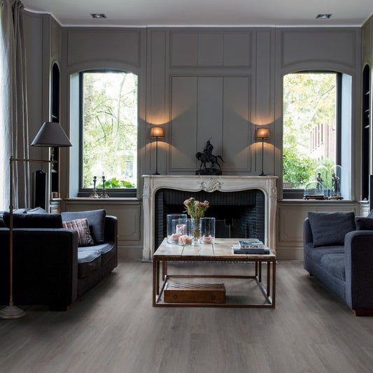 Silk Oak Dark Grey 5mm Luxury Vinyl Tile 18.9 x 125.1cm-Delforno