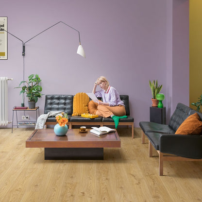 Cottage Oak Natural Vinyl Flooring 18.90 x 125.10cm-Unilin Distribution-Delforno