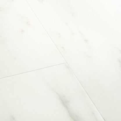 Marble Carrara White 5mm Luxury Vinyl Tile 30.50cm X 60.59cm-Delforno