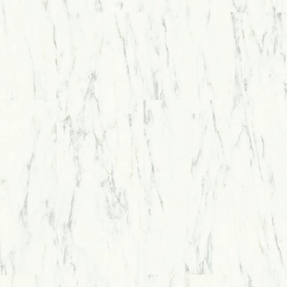 Marble Carrara White 5mm Luxury Vinyl Tile 30.50cm X 60.59cm-Delforno