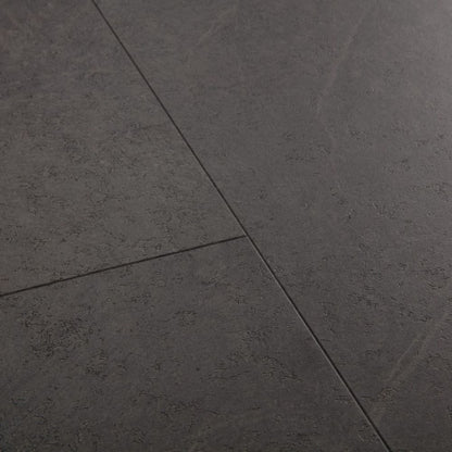 Black Slate 5mm Luxury Vinyl Tile 30.50cm X 60.59cm-Delforno