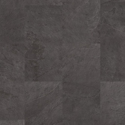 Black Slate 5mm Luxury Vinyl Tile 30.50cm X 60.59cm-Delforno