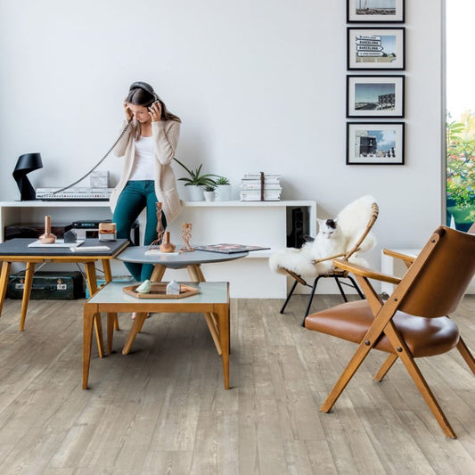 Morning Mist Pine 6mm Luxury Vinyl Tile 20.9 x 149.4cm-Delforno