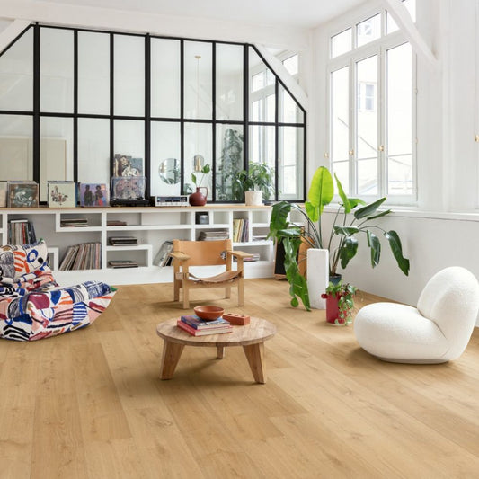 Elegant Oak Natural 6mm Luxury Vinyl Tile 20.9 x 149.4cm-Delforno