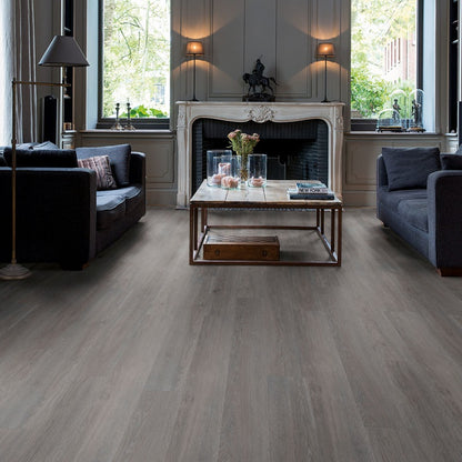 Silk Oak Dark Grey Vinyl Flooring 18.90 x 125.10cm-Unilin Distribution-Delforno