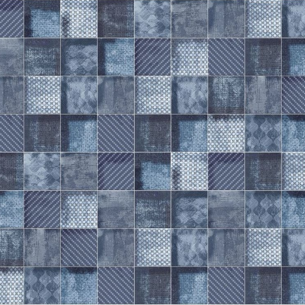 Haiku Indigo Ceramic Tile 23 x 33.5cm-Delforno
