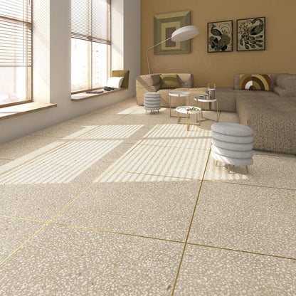 Portofino R Crema Porcelain Tile 59.3 x 59.3cm-Delforno