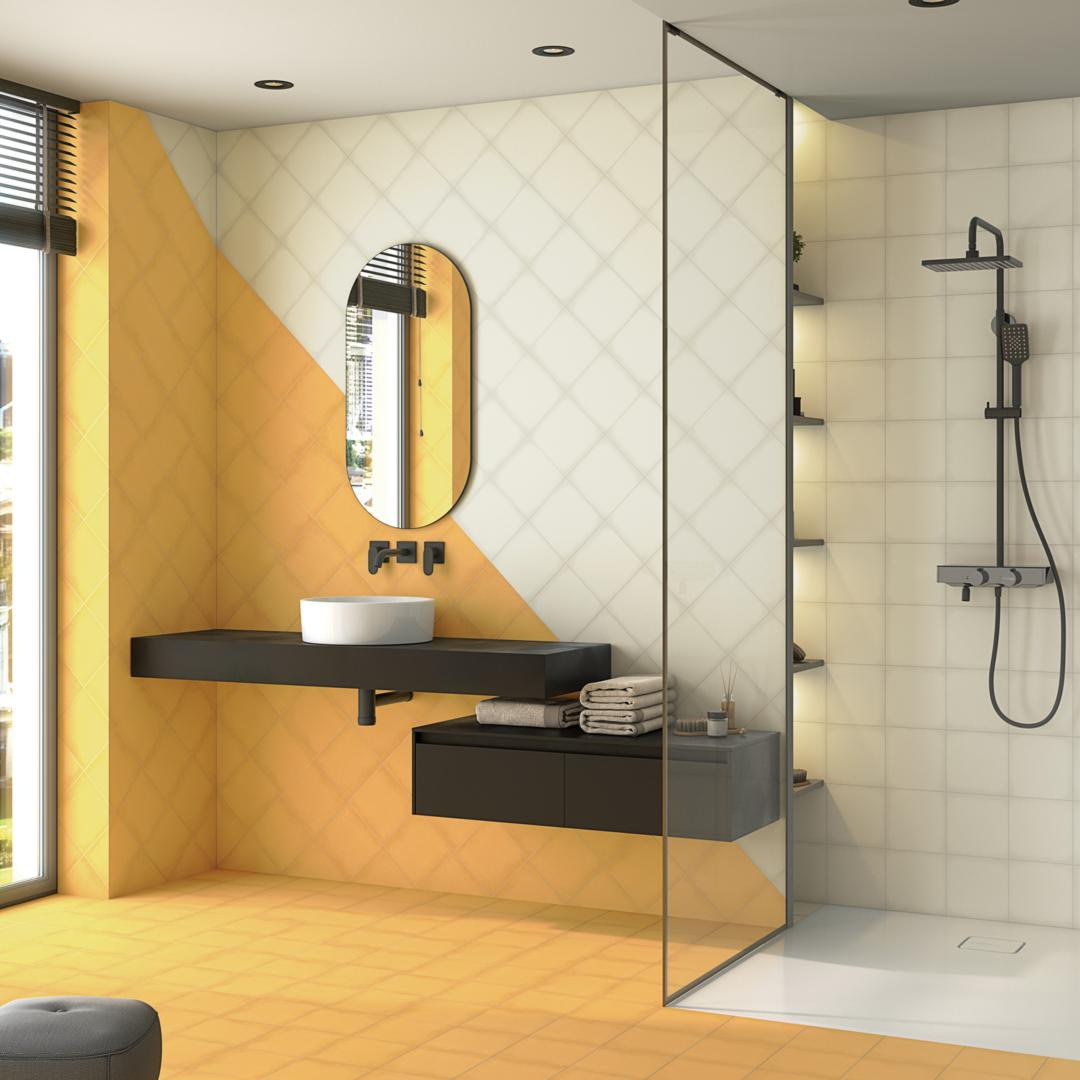1900 Blanco Matt Ceramic Tile 20 x 20cm