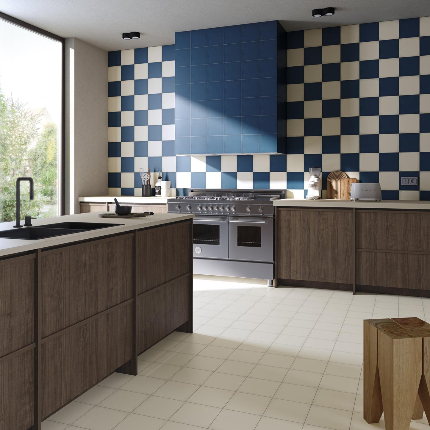 1900 Blanco Matt Ceramic Tile 20 x 20cm