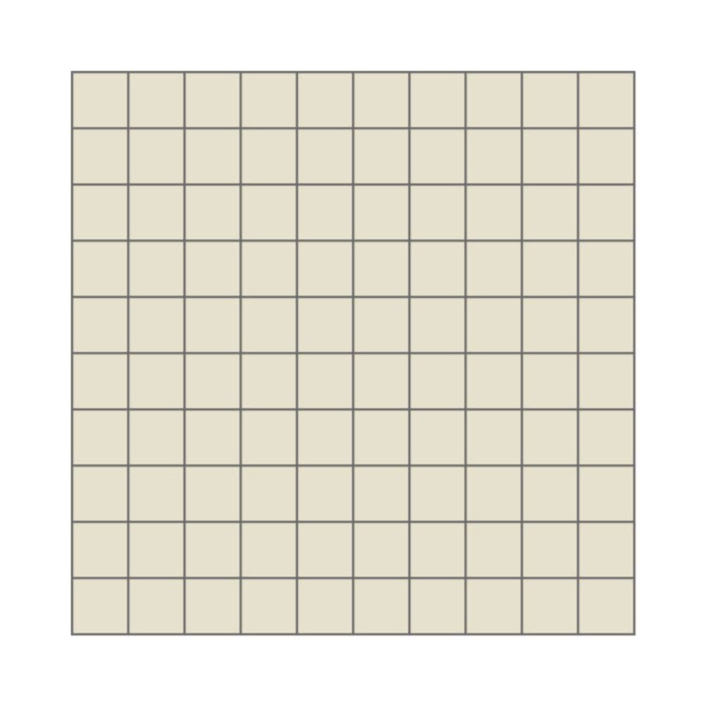 Blanc 10cm x 10cm