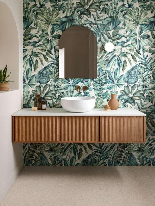 Wonderwall Botanicals : Tiffany Exotic Pattern Tiles-Tiles-Delforno
