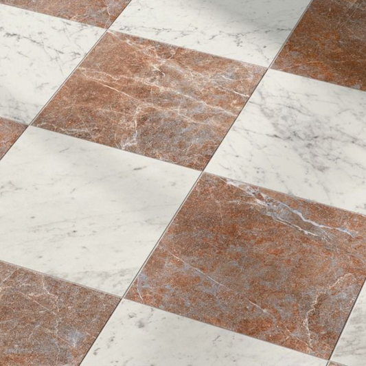 Francia Rosso Porcelain Tile 30 x 30cm-Delforno