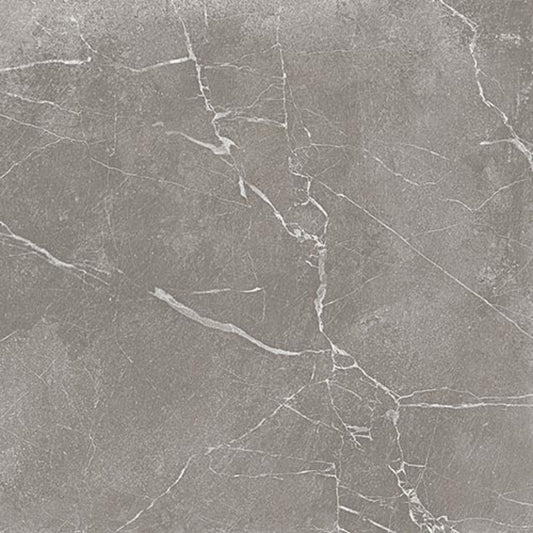 Livingstone Grigio Marble Effect Porcelain Tile 30 x 30cm-Delforno