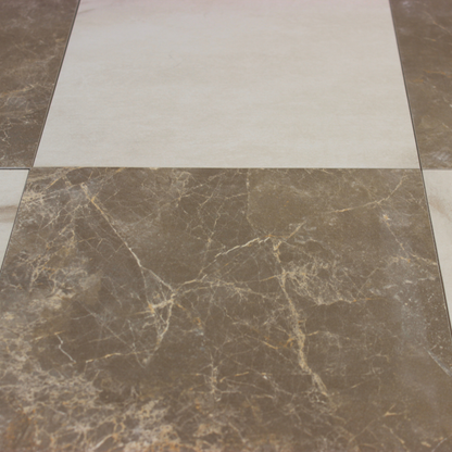 Cosmo Dove Grey marble Effect Porcelain Tile 30 x 30cm