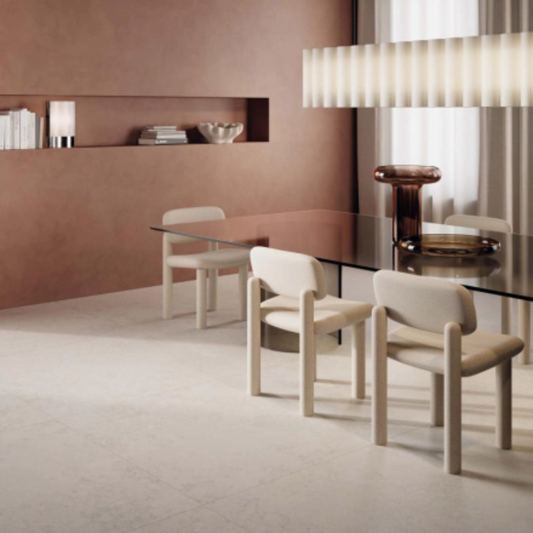 Jura White Porcelain Tile 120 x 120cm-ABK-Delforno