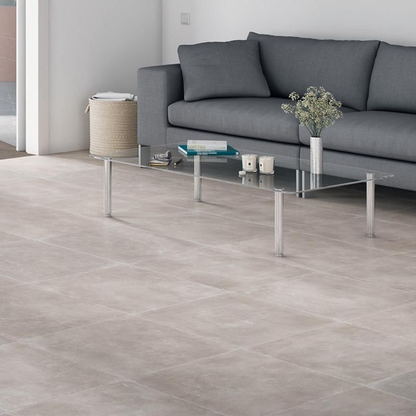 Assen Grey Porcelain Tile 60x60x2cm-Delforno