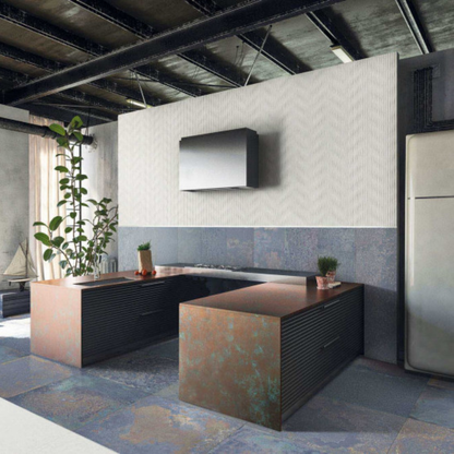 Corten Sapphire Natural Porcelain Tile 60 x 60cm-Delforno