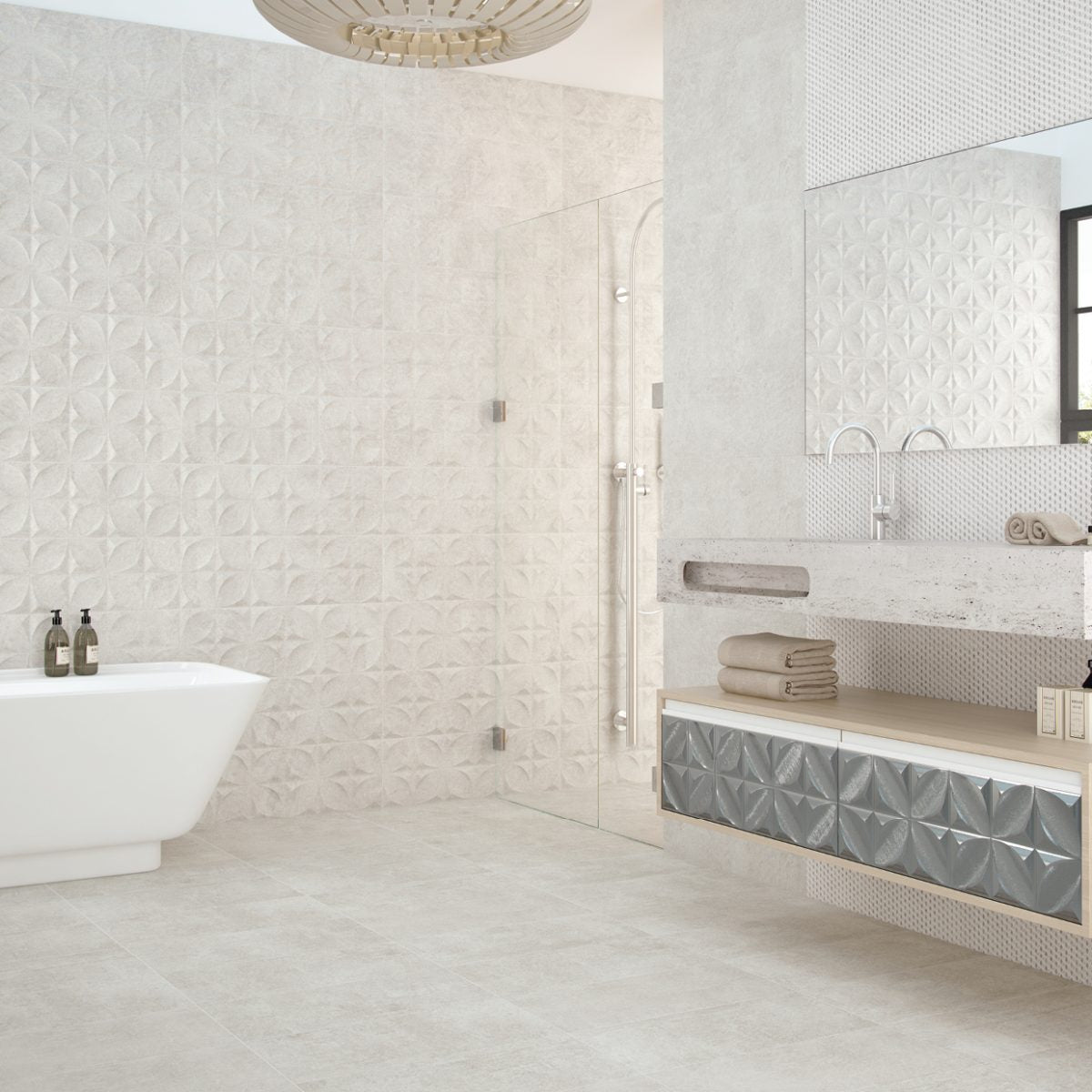 Dixon Ornato Ceramic Tile 25 x 75cm