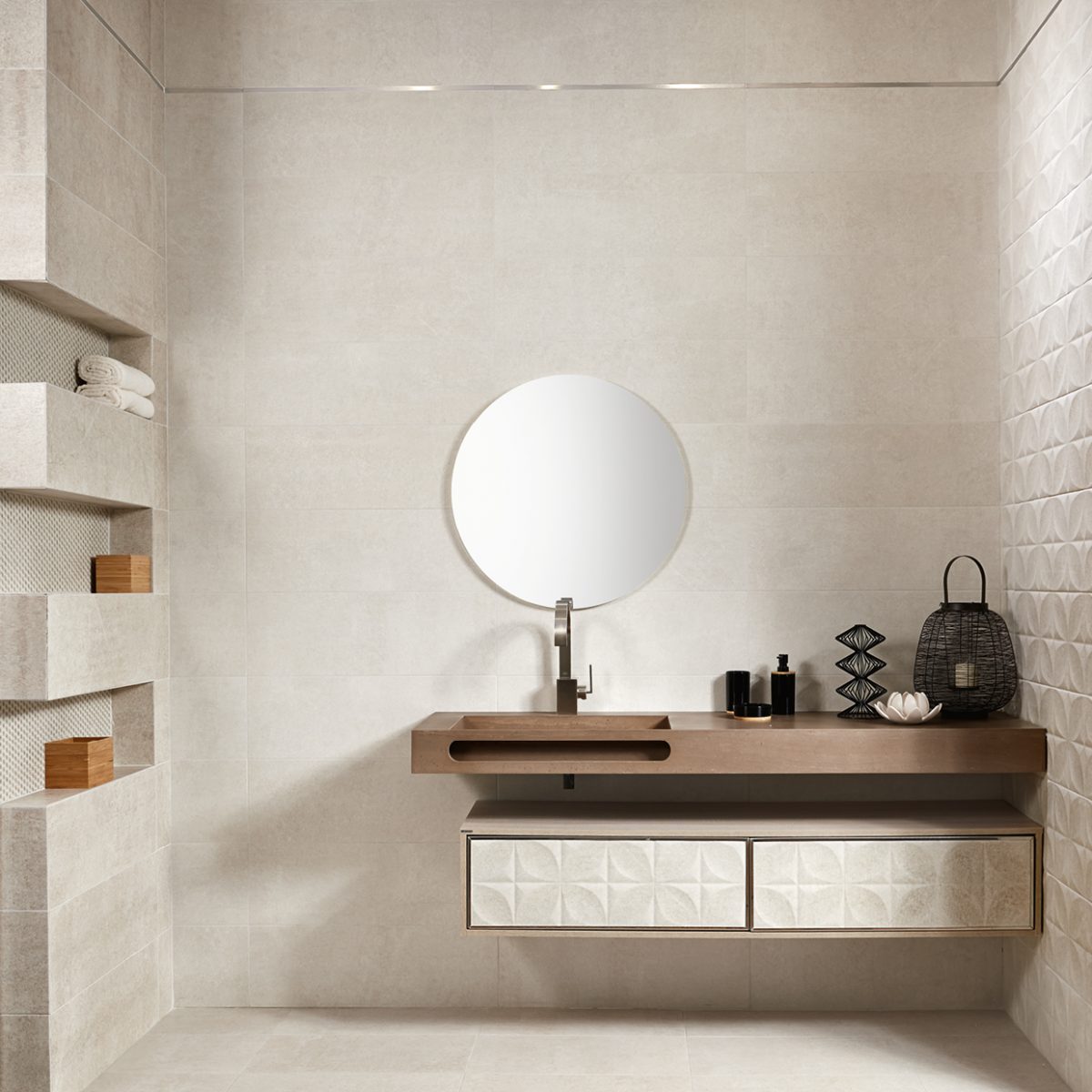 Dixon Ivory Ceramic Tile 25 x 75cm