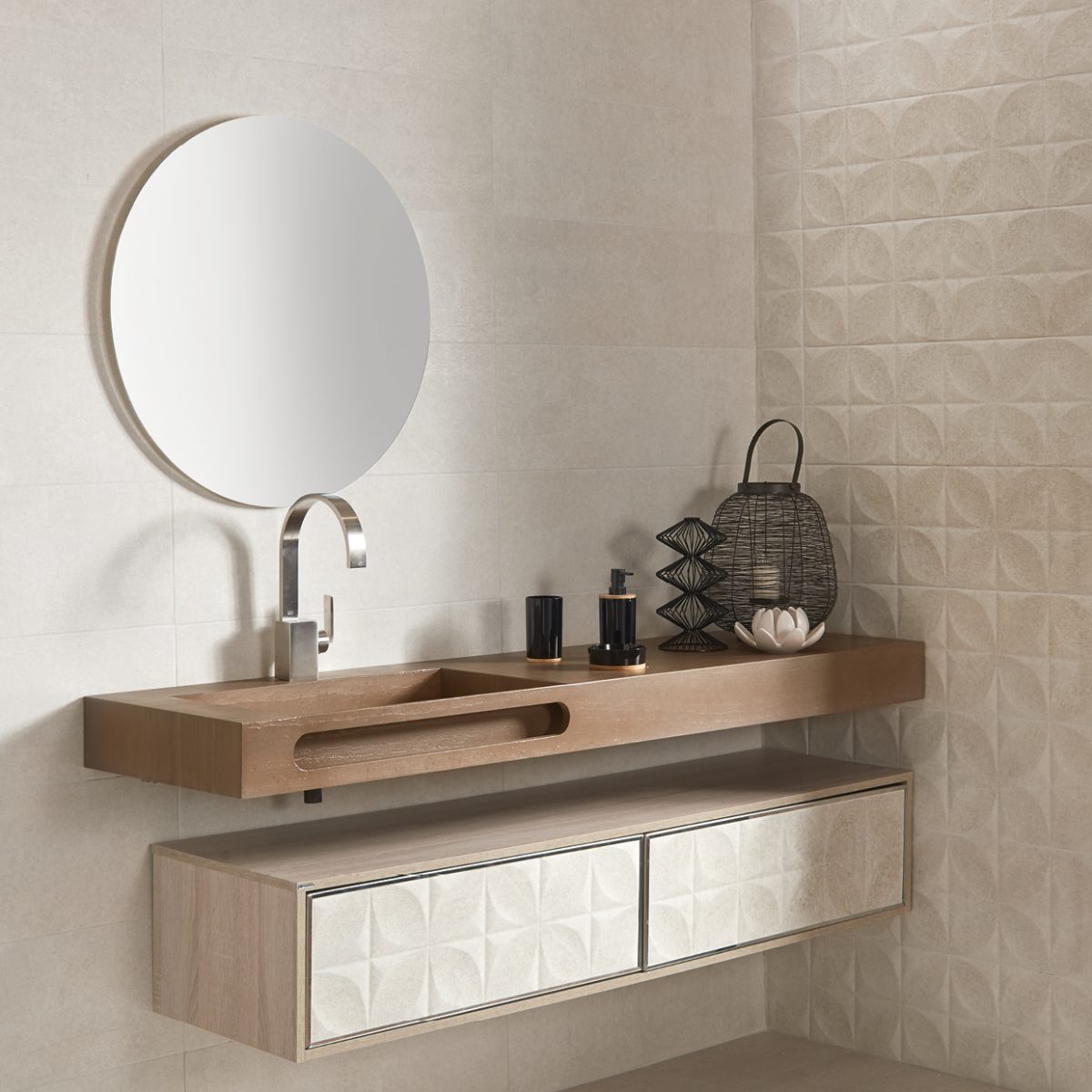 Dixon Ivory Ceramic Tile 25 x 75cm