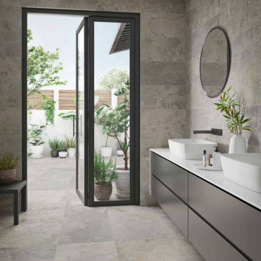 Dstone Ash Lekue Porcelain Tile 60 x 60cm-APARICI-Delforno