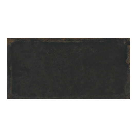 Steel Black Natural Porcelain Tile 49.75 x 99.55cm-Aparici-Delforno