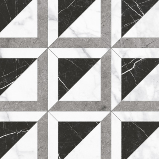 Majestic Square Natural Porcelain Tile 60 x 60cm-Delforno