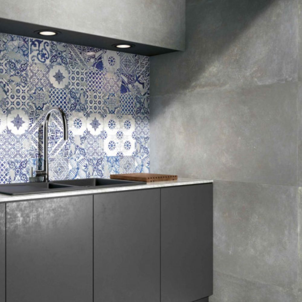 Ozone Grey Natural Rectified Porcelain Tile 60 x 120cm-Delforno