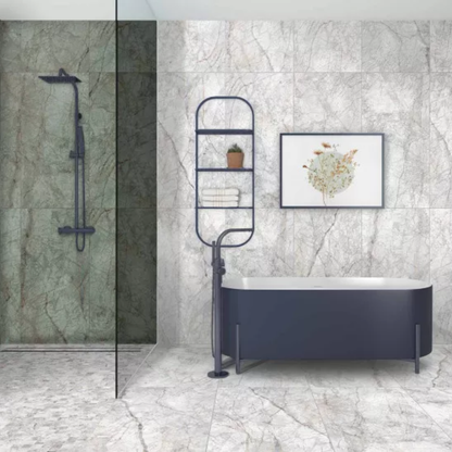 Riverwash White Porcelain Tile 49.75 x 99.55-Delforno