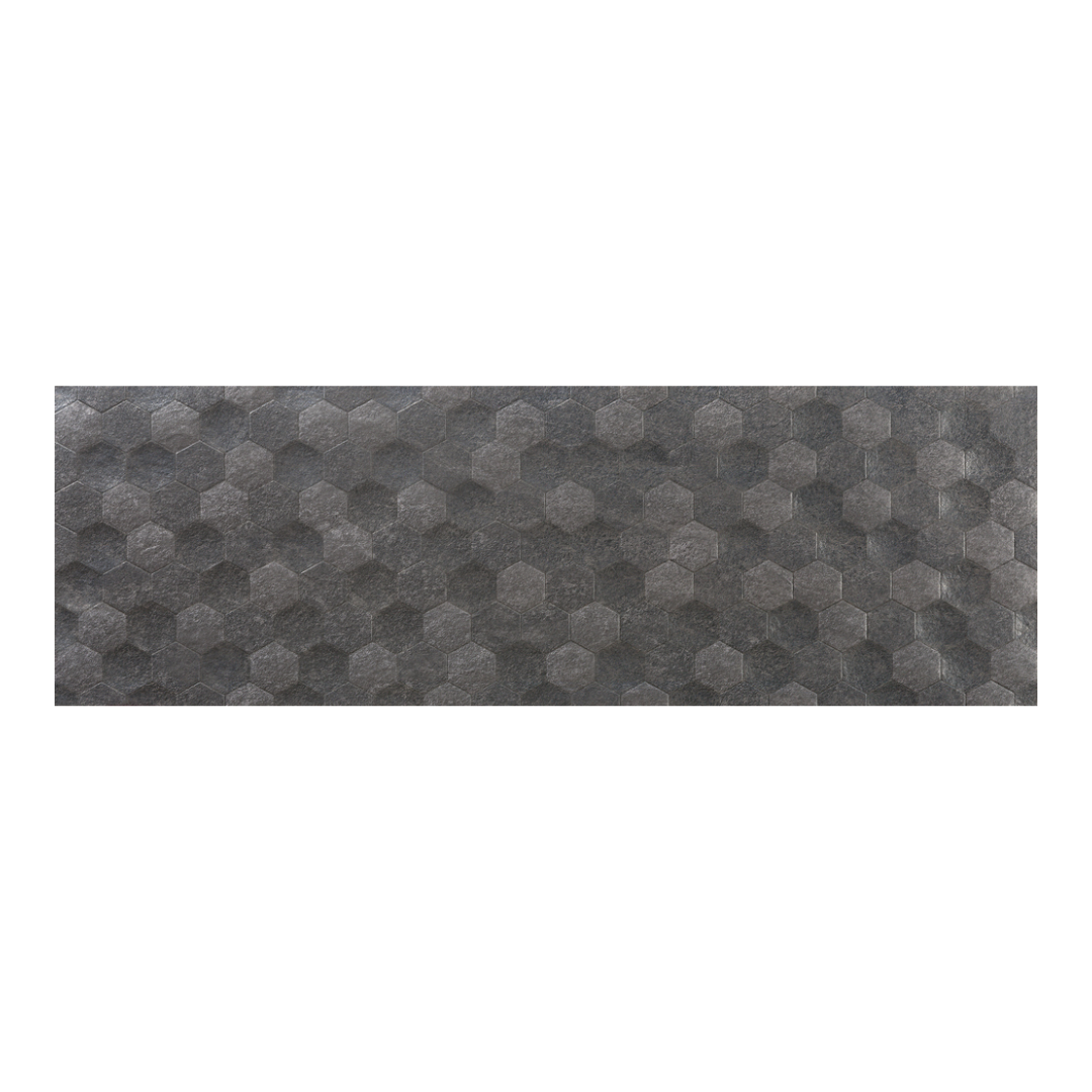 Basalt Hex Antracite Ceramic Tile 29 x 89cm
