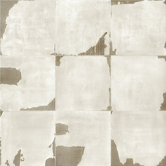 Carton White Natural Porcelain Decorative Tile 59.2 x 59.2cm-Aparici-Delforno
