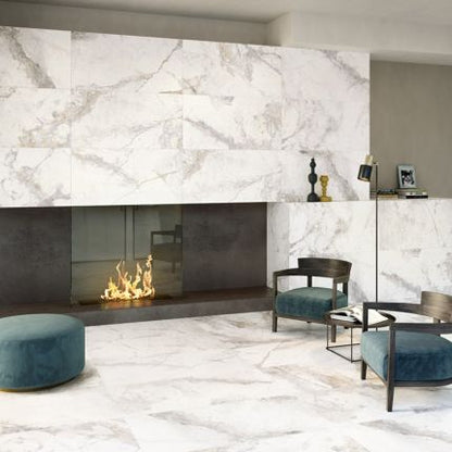 Golden Age White Porcelain Tile 80 x 80cm