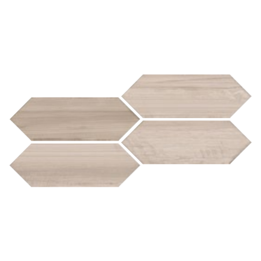 Woodland Losagna Grey Wood Effect Porcelain Tile 10 x 30cm-Delforno