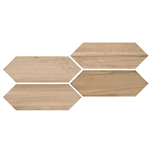 Woodland Losagna Natural Wood Effect Porcelain Tile 10 x 30cm-Delforno