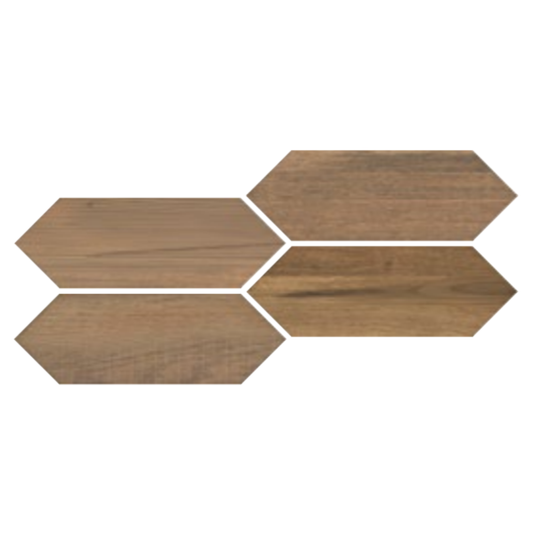Woodland Losagna Toast Wood Effect Porcelain Tile 10 x 30cm-Delforno