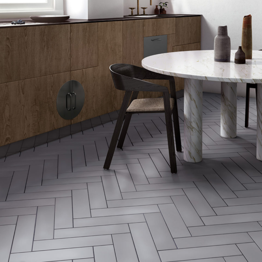 Stromboli Simply Grey Porcelain Tile 9.2 x 36.8cm