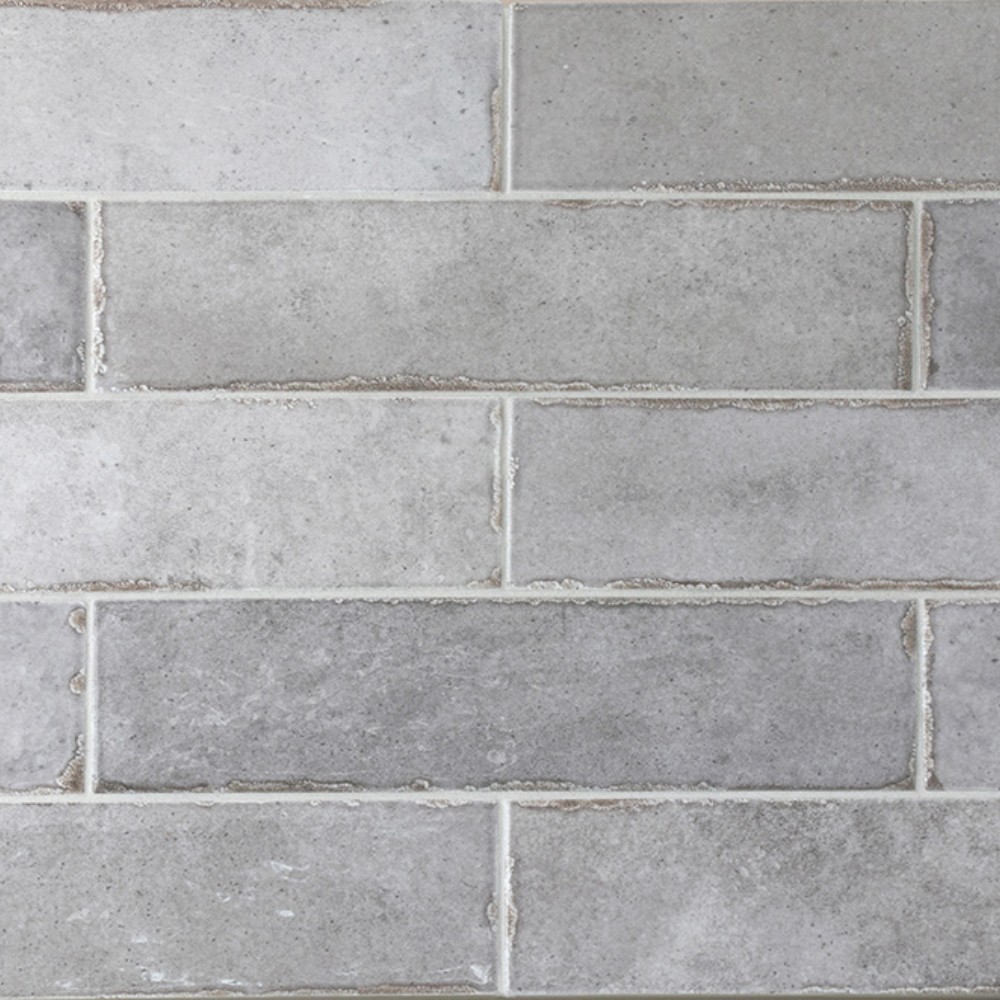 Tribeca Grey Whisper Porcelain Tile 6 x 24.6cm-Delforno
