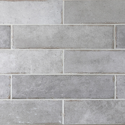Tribeca Grey Whisper Porcelain Tile 6 x 24.6cm-Delforno