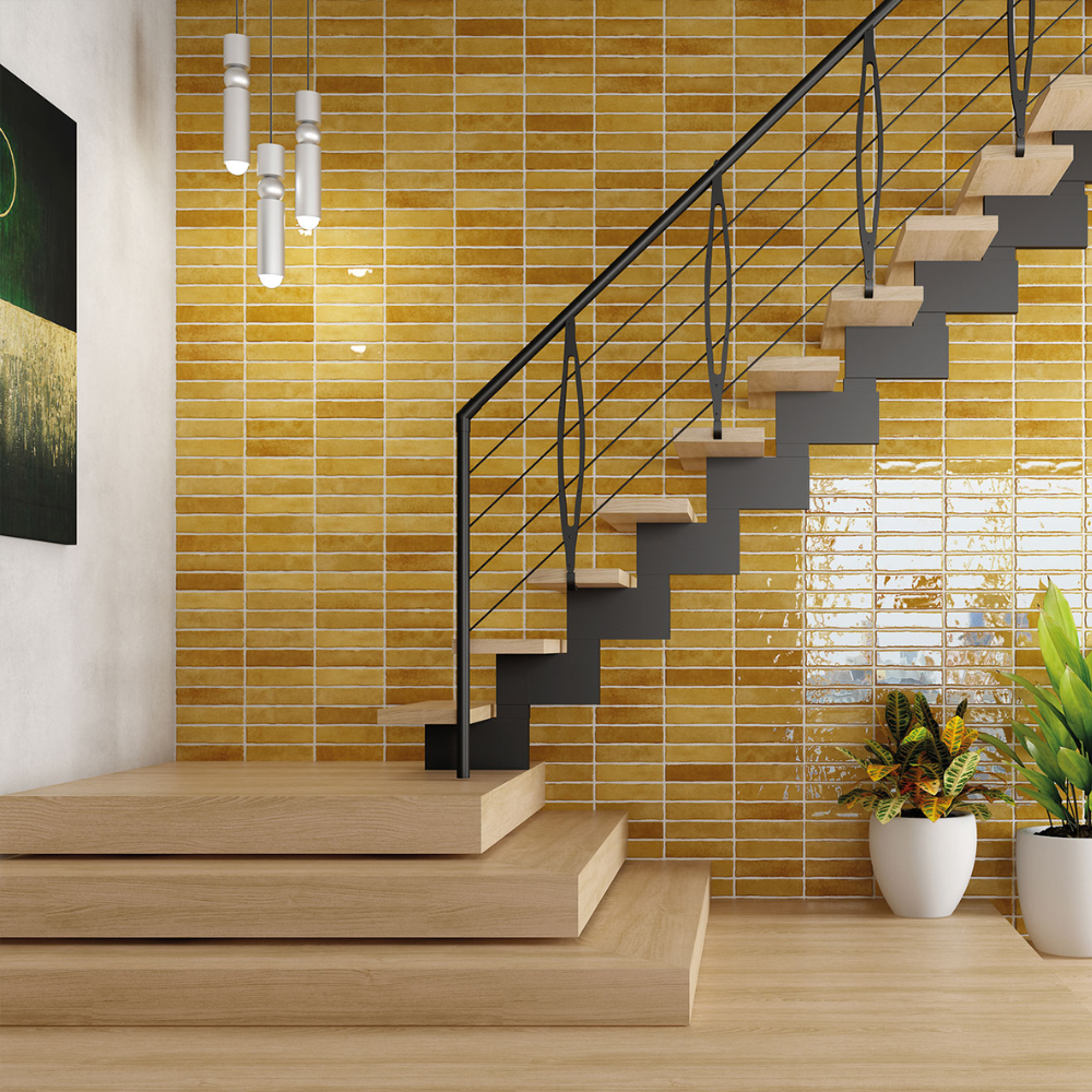 Tribeca Pollen Porcelain Tile 6 x 24.6cm