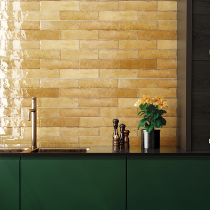 Tribeca Pollen Porcelain Tile 6 x 24.6cm