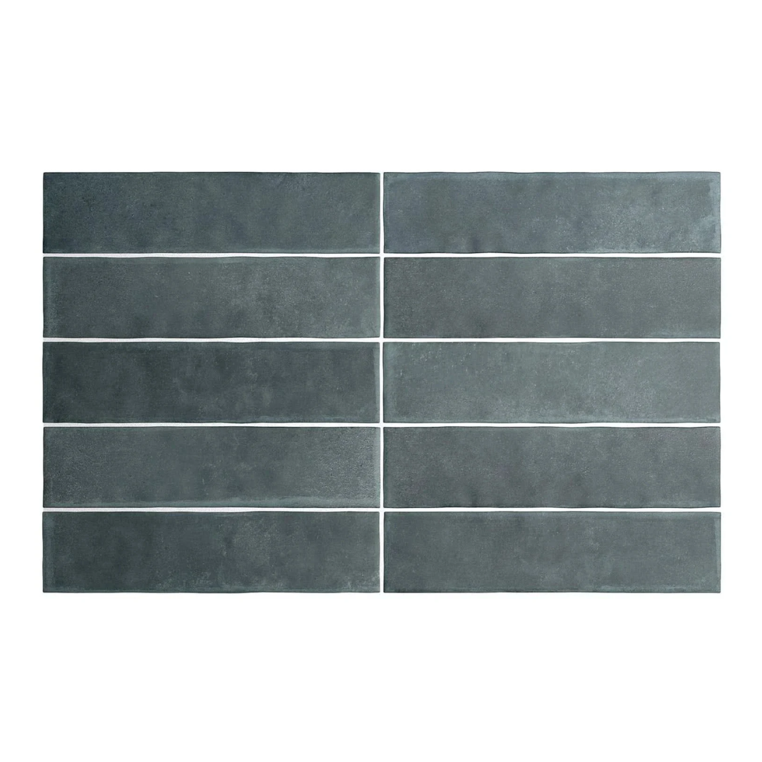 Argile Glacier Porcelain Tile 6 x 24.6cm