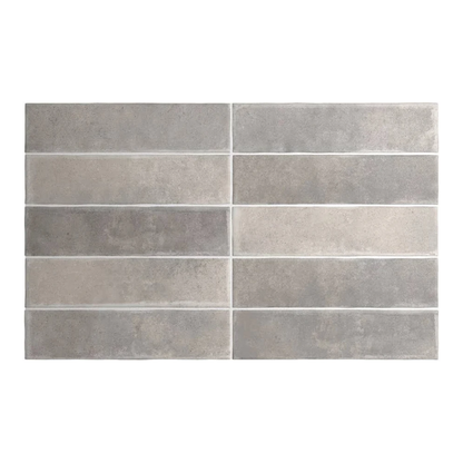 Argile Concrete Porcelain Tile 6 x 24.6cm