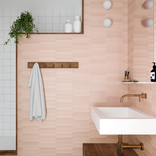 Lanse Rose Ceramic Tile 5 x 25cm-Delforno