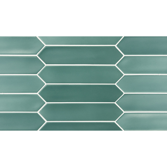 Lanse Viridian Ceramic Tile 5 x 25cm-Delforno