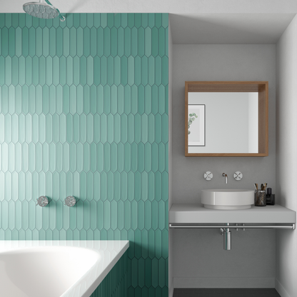 Lanse Viridian Ceramic Tile 5 x 25cm