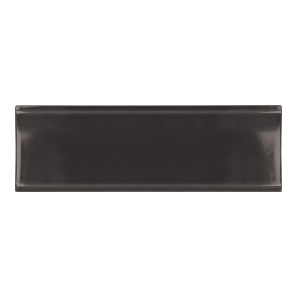 Vibe in Almost Black Ceramic Tile 6.5 x 20cm