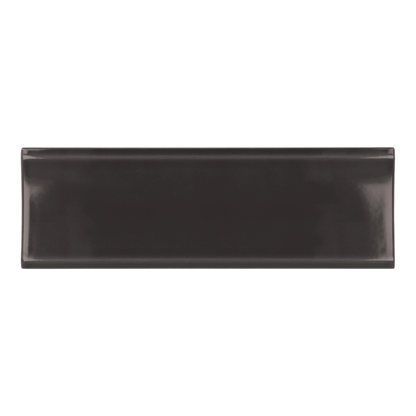 Vibe in Almost Black Ceramic Tile 6.5 x 20cm