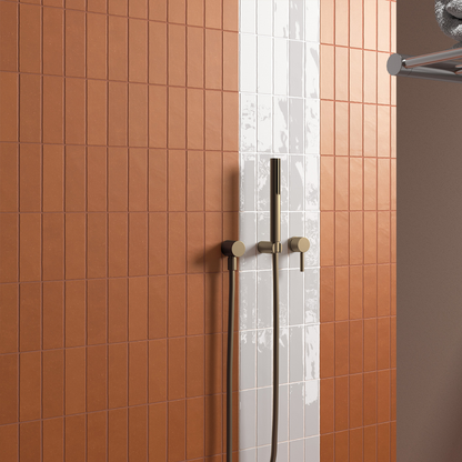 Fango Cotto Porcelain Tile 5 x 15cm-Delforno