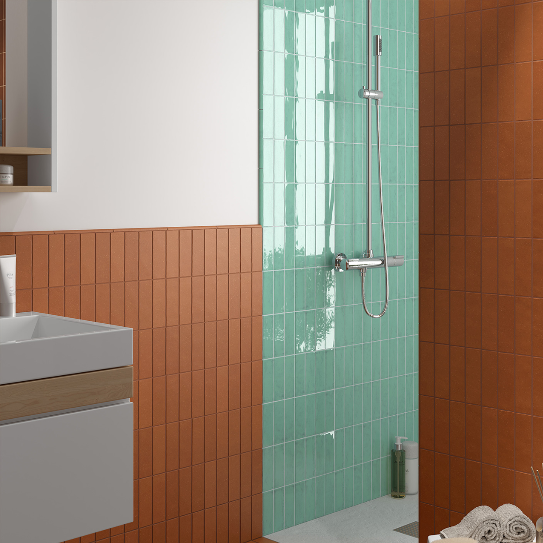 Fango Cotto Porcelain Tile 5 x 15cm-Delforno