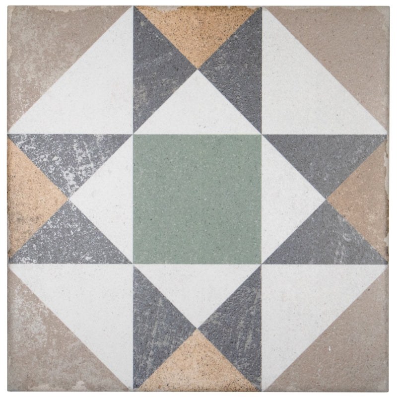 Alfombra Kenitra Porcelain Tile 20 x 20cm-Delforno